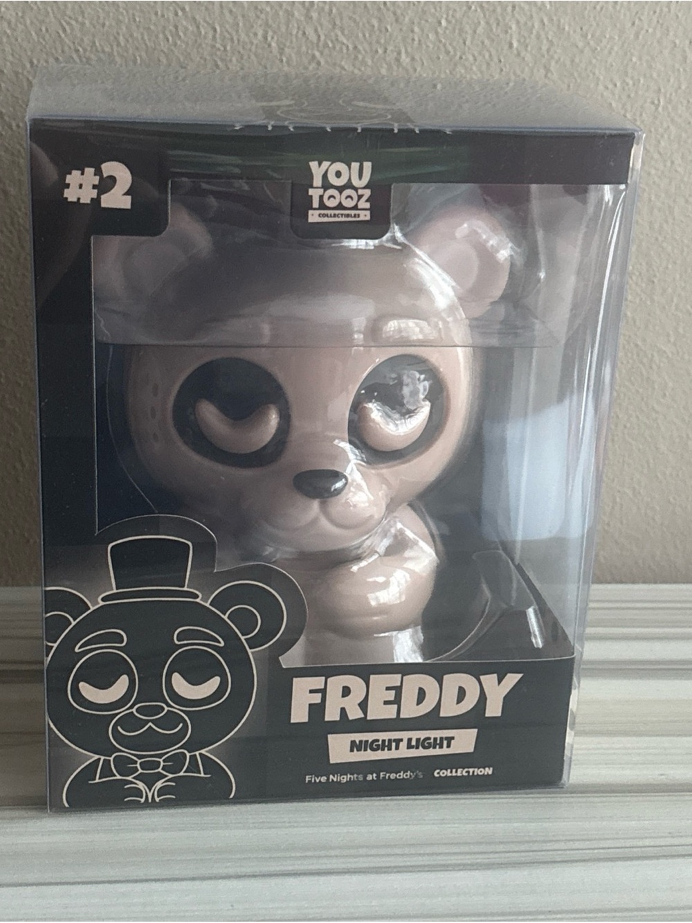 You Tooz FNAF Freddy Night light #2 Five Night’s At Freddy’s Limited Edition